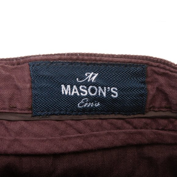 Mason’s Merlot Stretch Twill New York Pants - Picture 4 of 6